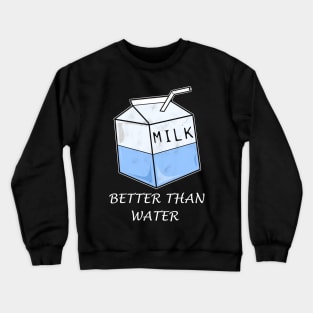 Funny Milk Crewneck Sweatshirt